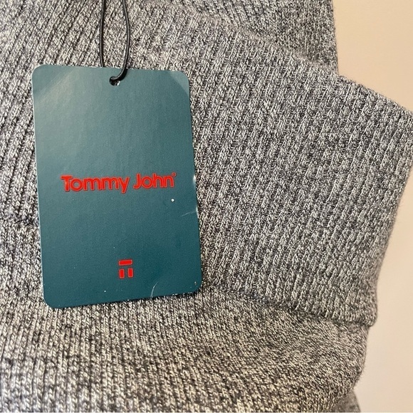 NWT Tommy John Women's Lounge Knit Sweater Leggings Medium Heather Gray Size S - Picture 9 of 9